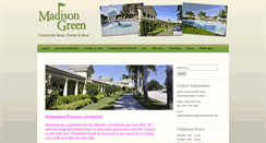 Desktop Screenshot of madisongreen.net